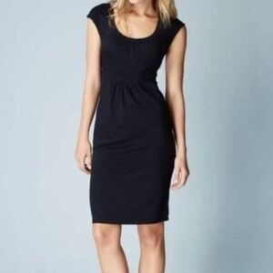 Boden | Black Casual Scoop Neck Dress